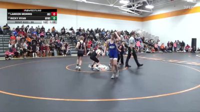 98 lbs Quarterfinal - Landon Morris, Indee Mat Club vs Ricky Ryan, Mount Vernon Wrestling Club