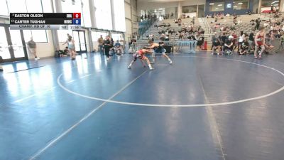126 lbs Champ. Rd Of 16 - Easton Olson, Sanderson Wrestling Academy vs Carter Tughan, Mat Demon Wrestling Club