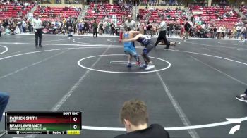 110 lbs Round 1 - Beau Lawrance, Trailblazer Wrestling Club vs Patrick Smith, CYWC