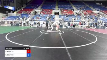 145 lbs Rnd Of 64 - Sam Aiken, Washington vs Shane Sherrill, Idaho