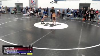 67 lbs Cons. Semi - Nolan Wade, Mid Valley Wrestling Club vs Chase McKnight, Interior Grappling Academy