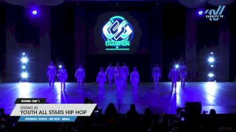 Studio 22 - Youth All Stars Hip Hop [2024 Youth - Hip Hop - Small Day 1] 2024 ASC Clash of the Titans Schaumburg & CSG Dance Grand Nationals