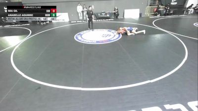 3rd Place Match - Mia Gil, Surfside X Wrestling vs Anabelle Aguirre, Righetti High School Wrestling