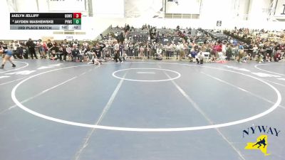 50 lbs 3rd Place Match - Jayden Mashewske, Penn Yan Wrestling Club vs Jaelyn Jelliff, Glen Grapplers Wrestling Club