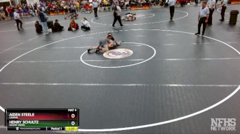 5A 120 lbs Cons. Round 1 - Henry Schultz, Goose Creek vs Aiden Steele, Chapin