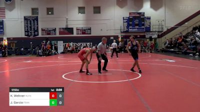 125 lbs Rr Rnd 1 - Kurt Wehner, Rutgers vs Jimmy Garcia, Franklin & Marshall