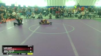 48 lbs Round 3 (8 Team) - Liam Gatt, Backyard Brawlers vs Brex Taylor, Ohio Gold 10k