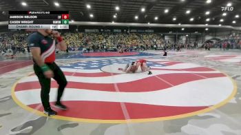 150 lbs Champ. Round 1 - Jamison Nelson, Laker Wrestling vs Casen Wright, Big Game Wrestling Club MT