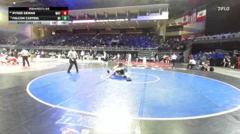 175 lbs Cons. Round 1 - Ryder Dewan, Whitney vs Falcon Casteel, Nevada Union