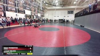 143-145 lbs Round 3 - Lucian Wilson, Ralston Valley vs Dean Pemberton, Legend