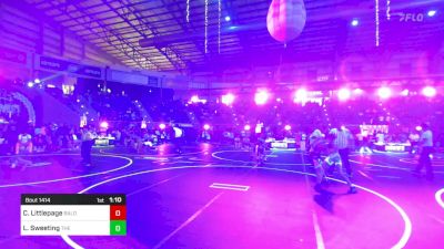 109 lbs Round Of 64 - Cody Littlepage, Bald Eagle WC vs Landen Sweeting, The Royal