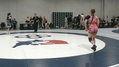 120 lbs Cons. Sub-rd Of 16 - Hannah Leonard, Billings Wrestling Club vs Sienna Holscher, Contenders Wrestling Academy