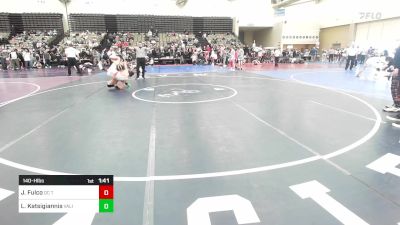 140-H lbs Quarterfinal - Lukas Katsigiannis, Validus Wrestling Club vs Joseph Fulco, DC Trained