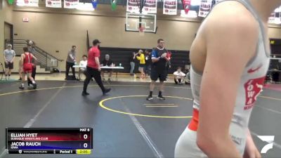 100 lbs Round 2 - Elijah Hyet, Dubuque Wrestling Club vs Jacob Rauch, Iowa