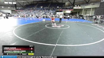 120+ 1st Place Match - Kaidence Lobehan Cormier, Team Aggression Wrestling Club vs Josiah Huizar, Victory Wrestling-Central WA