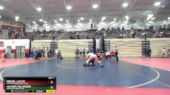 285 lbs Cons. Round 2 - Misael Lacan, Goshen Wrestling Club vs Hayden Dillinger, Western Wrestling