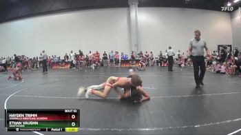 115 lbs Cons. Semi - Hayden Trimm, Guerrilla Wrestling Academy vs Ethan Vaughn, Unattached