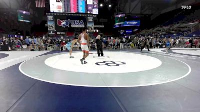 157 lbs Cons. Rd Of 16 - David Daniels, CA vs Nick Schwartz, NJ