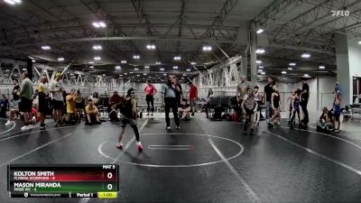 52 lbs Round 1 (8 Team) - Kolton Smith, Florida Scorpions vs Mason Miranda, Pride WC