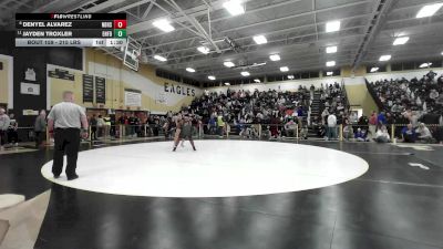 215 lbs Round Of 16 - Denyel Alvarez, New Britain vs Jayden Troxler, Enfield