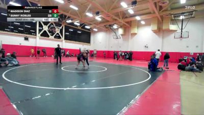 190 lbs Champ. Round 3 - Madison Diaz, San Clemente vs Sunny Robles, Sunnyside
