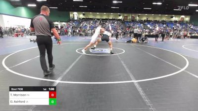 175 lbs Round Of 64 - Tyler Morrison, PA vs Octavian Ashford, VA