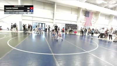 43 lbs Round 3 - Raxtin Turner, Stallions Wrestling Club vs Jameson Oppenheimer, Delta Wrestling Club