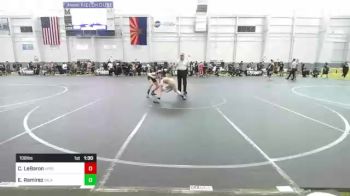 106 lbs Quarterfinal - Caleb LeBaron, Uprising MMA vs Erik Ramirez, Inland Elite