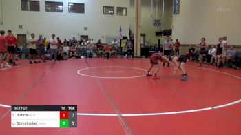 98 lbs Final - Luca Butera, HS Cincinnati WC vs Jack Stonebraker, HS Gladiators