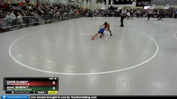 67 lbs Champ. Round 1 - Zayne Flaskey, MN Elite Wrestling Club vs Isaac Benedict, Sebolt Wrestling Academy