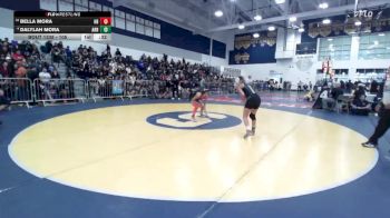 105 lbs Cons. Semi - Dalylah Mora, Arroyo vs Bella Mora, Huntington Beach