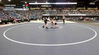 144 lbs Cons. Round 1 - Colton Long, Valley Center HS vs Tucker Sparks, Arkansas City HS