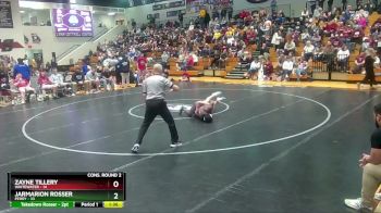 150 lbs 2nd Wrestleback (16 Team) - Jarmarion Rosser, Perry vs Zayne Tillery, Whitewater