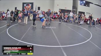 61 lbs Cons. Round 3 - Jackson Stewart, Unattached vs Emerson Mcfarland, Stratford Knights Youth