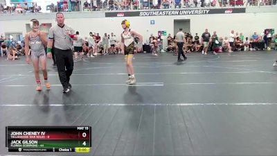 110 lbs Round 1 (6 Team) - Jack Gilson, Florida Scorpions vs John Cheney IV, Tallahassee War Noles