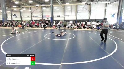 66 lbs Quarterfinal - John Harrison, Crater Mat Club vs Blake Bressler, McKenzie River Mat Club