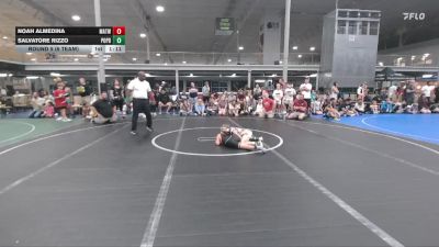68 lbs Round 5 (6 Team) - Noah Almedina, Mat Assassins White vs Salvatore Rizzo, Poquoson-Pitbull