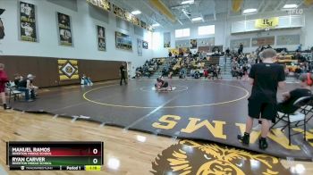 165-175 lbs Round 2 - Manuel Ramos, Riverton Middle School vs Ryan Carver, Riverton Middle School