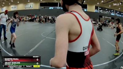 76 lbs Round 1 - Hayes Daniel, Cali Red vs Mason Akrie, New Kent WC