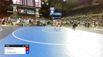 145 lbs Rnd Of 128 - Sebastian Melendez, Georgia vs Dylan Herkstroeter, Alaska