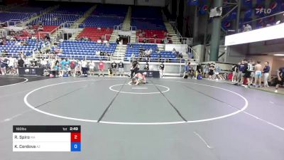 160 lbs Rnd Of 128 - Reese Spiro, Massachusetts vs Kaleb Cordova, Arizona