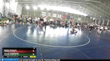67 lbs Quarters & Wb (16 Team) - Kyler Robinson, Shootbox Wrestling vs Knox Peasley, Warriors Of Christ