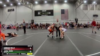 144 lbs Round 1 (8 Team) - Jamil Vann, Get Fit vs Jordan Mills, Kraken Red