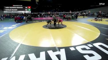 6A/5A Girls 170 Champ. Round 1 - Natalie Wilhoit, Tigard Girls vs Lizzly Izquierdo-Mendoza, Forest Grove Girls