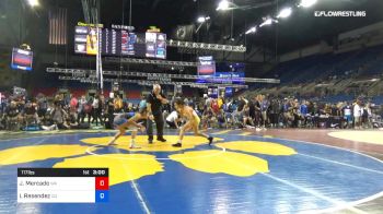 117 lbs Cons 8 #2 - Jazmin Mercado, Washington vs Israel Resendez, Colorado