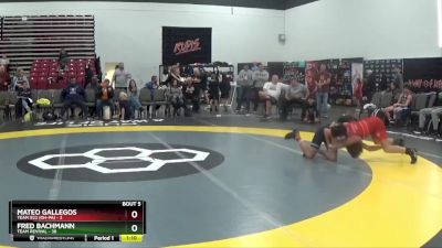 100 lbs Semis & 1st Wrestleback (8 Team) - Fred Bachmann, Team Revival vs Mateo Gallegos, Team 922 (OH-PA)