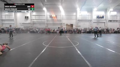 84 lbs Round 1 (8 Team) - Bruce Fowler, Ohio Gold Black vs Cecil Nelson, Contenders WA Green