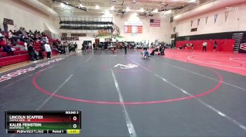 132 lbs Round 3 - Lincoln Scaffidi, Castle View vs Kaleb Feinstein, Northfield