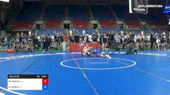 106 lbs Rnd Of 32 - Mitchell Neiner, Washington vs Aden Braun, North Dakota