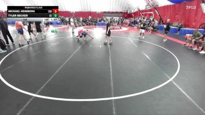 144 lbs Placement (16 Team) - Michael Heimberg, Thunderbirds WC vs Tyler Becker, Oswego